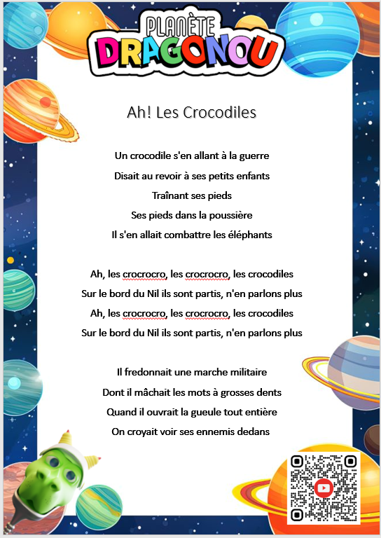 Toutes les paroles d' Ah! Les Crocodiles