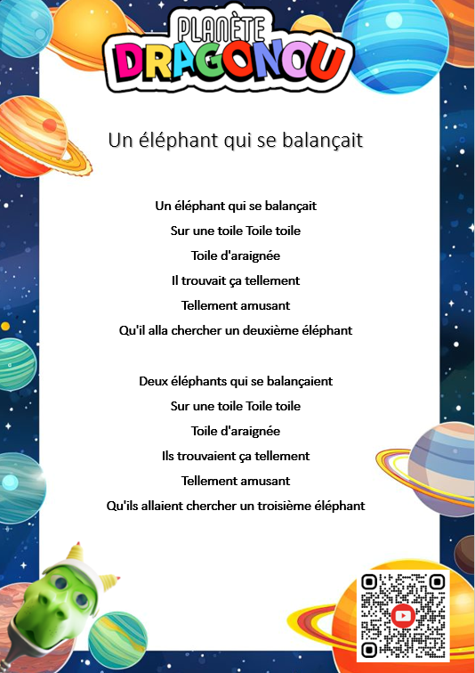 Toutes les paroles de Un éléphant qui se balancait